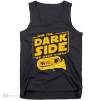Join The Dark Side Tuba Player Tank Top thumb 0