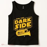 Join The Dark Side Tuba Player Tank Top thumb 2