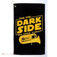 Join The Dark Side Tuba Player Golf Towel thumb 0