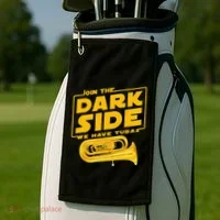 Join The Dark Side Tuba Player Golf Towel thumb 2