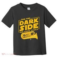 Join The Dark Side Tuba Player Toddler T-Shirt thumb 0