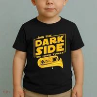 Join The Dark Side Tuba Player Toddler T-Shirt thumb 2