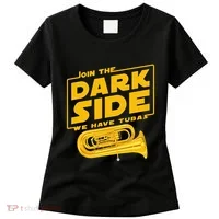 Join The Dark Side Tuba Player Women's T-Shirt thumb 0