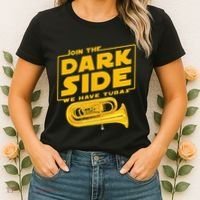 Join The Dark Side Tuba Player Women's T-Shirt thumb 2