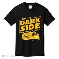 Join The Dark Side Tuba Player Kids T-Shirt thumb 0