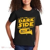 Join The Dark Side Tuba Player Kids T-Shirt thumb 2