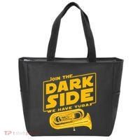 Join The Dark Side Tuba Player Tote Bag thumb 0