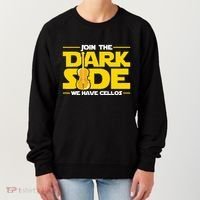 Join The Dark Side We Have Cellos Cellist Orchestra Musician Women's Sweatshirt thumb 0