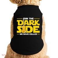 Join The Dark Side We Have Cellos Cellist Orchestra Musician Doggie Tank thumb 0