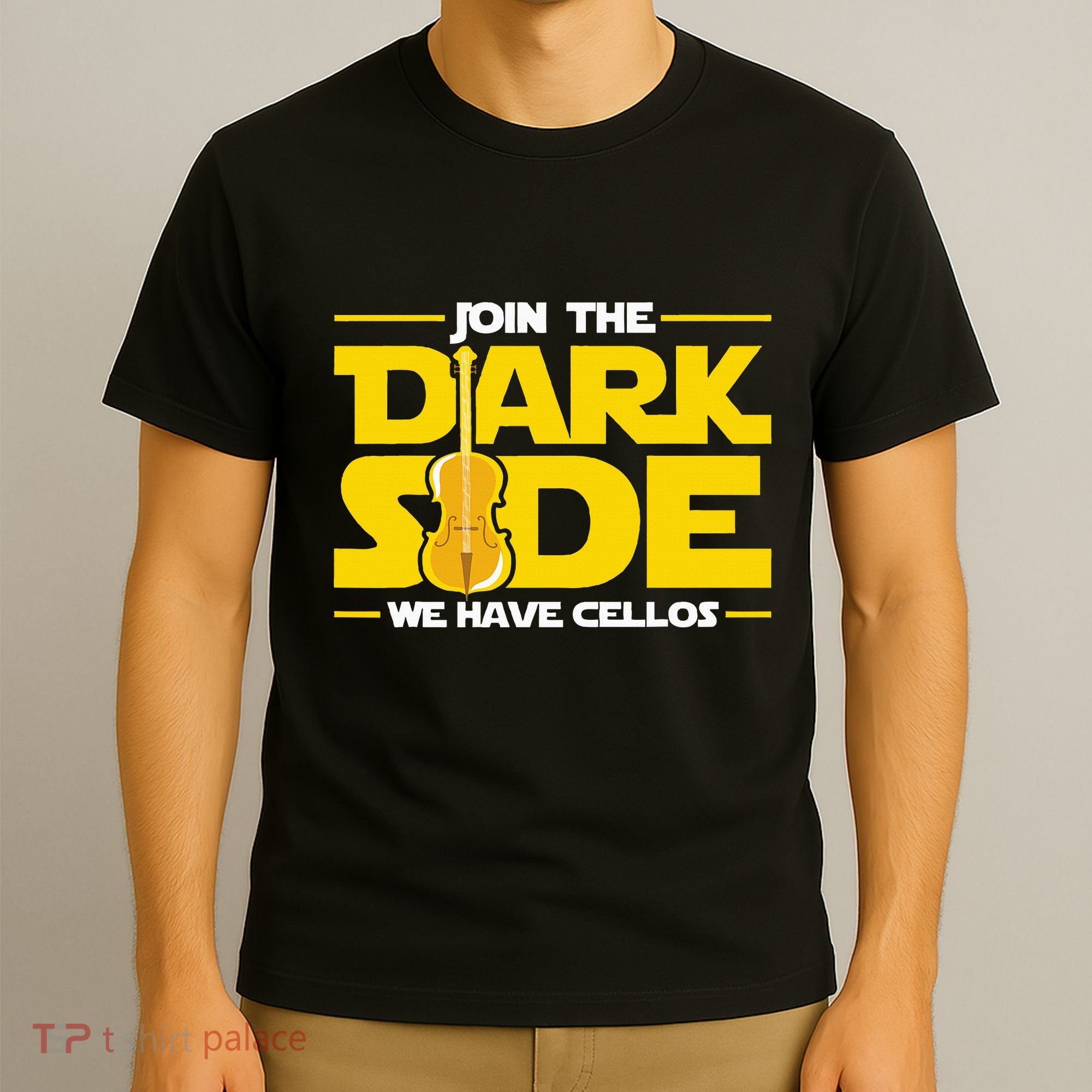 Join The Dark Side We Have Cellos Cellist Orchestra Musician T-Shirt