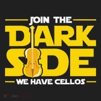 Join The Dark Side We Have Cellos Cellist Orchestra Musician Beanie thumb 2