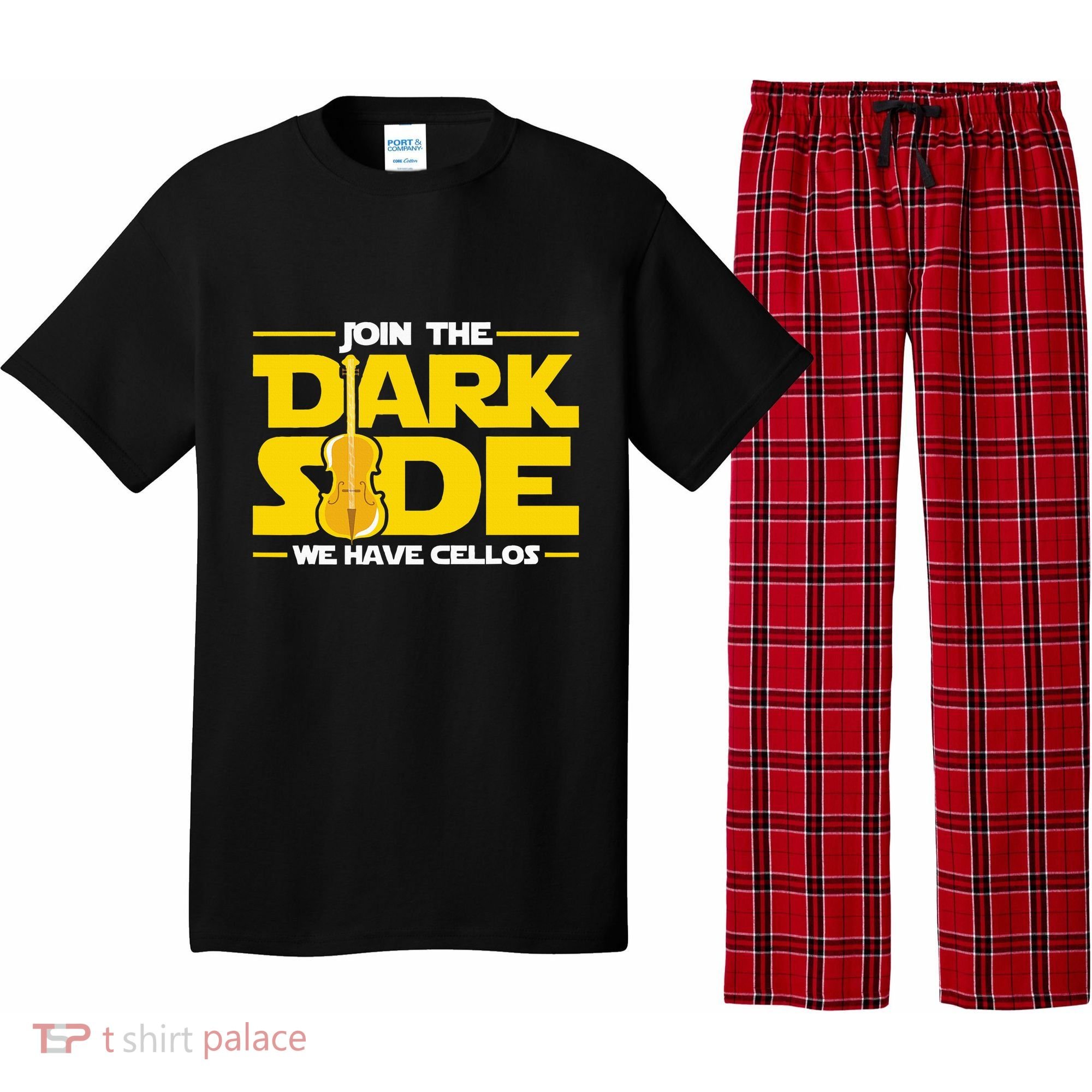 Join The Dark Side We Have Cellos Cellist Orchestra Musician Pajama Set