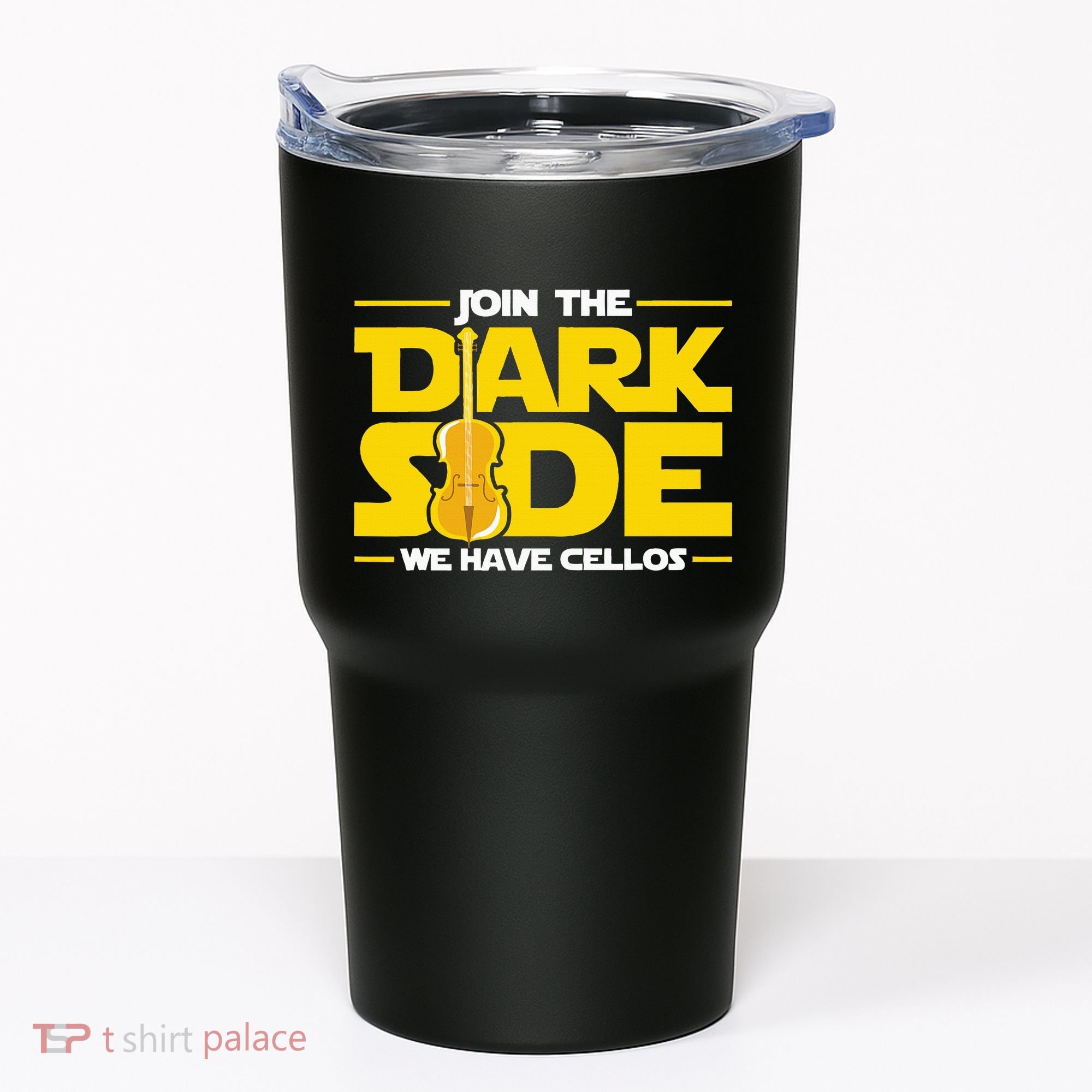 Join The Dark Side We Have Cellos Cellist Orchestra Musician Tumbler