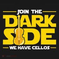 Join The Dark Side We Have Cellos Cellist Orchestra Musician Toddler Hoodie thumb 2