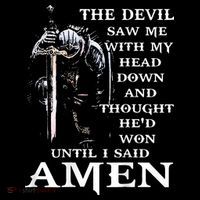 Jesus The Devil Saw Me With My Head Down Women's Hoodie thumb 2