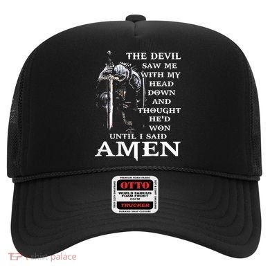 Jesus The Devil Saw Me With My Head Down Hat