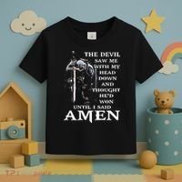 Jesus The Devil Saw Me With My Head Down Toddler T-Shirt thumb 3