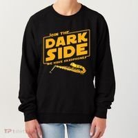 Join The Dark Side Saxophone Player Women's Sweatshirt thumb 0