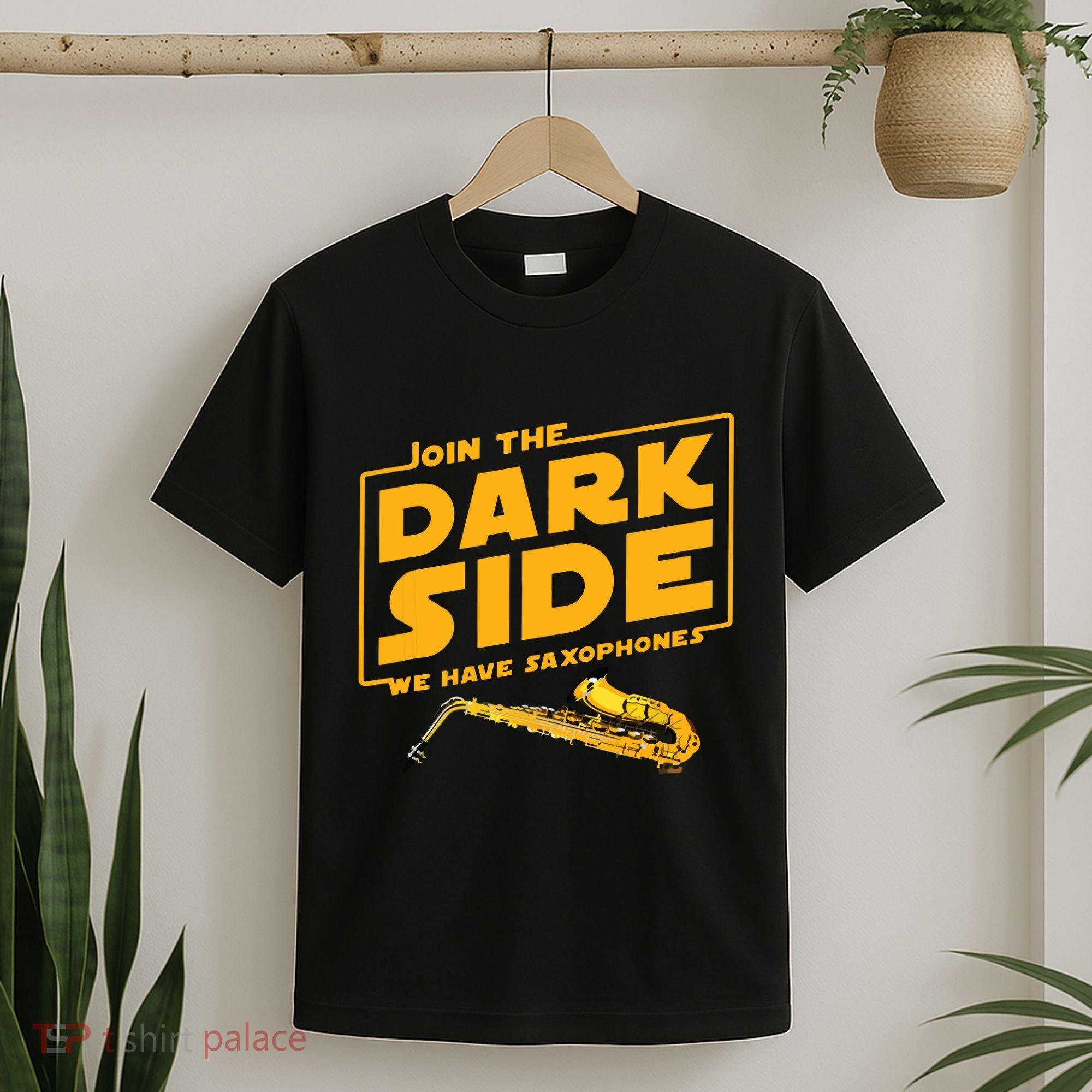 Join The Dark Side Saxophone Player T-Shirt