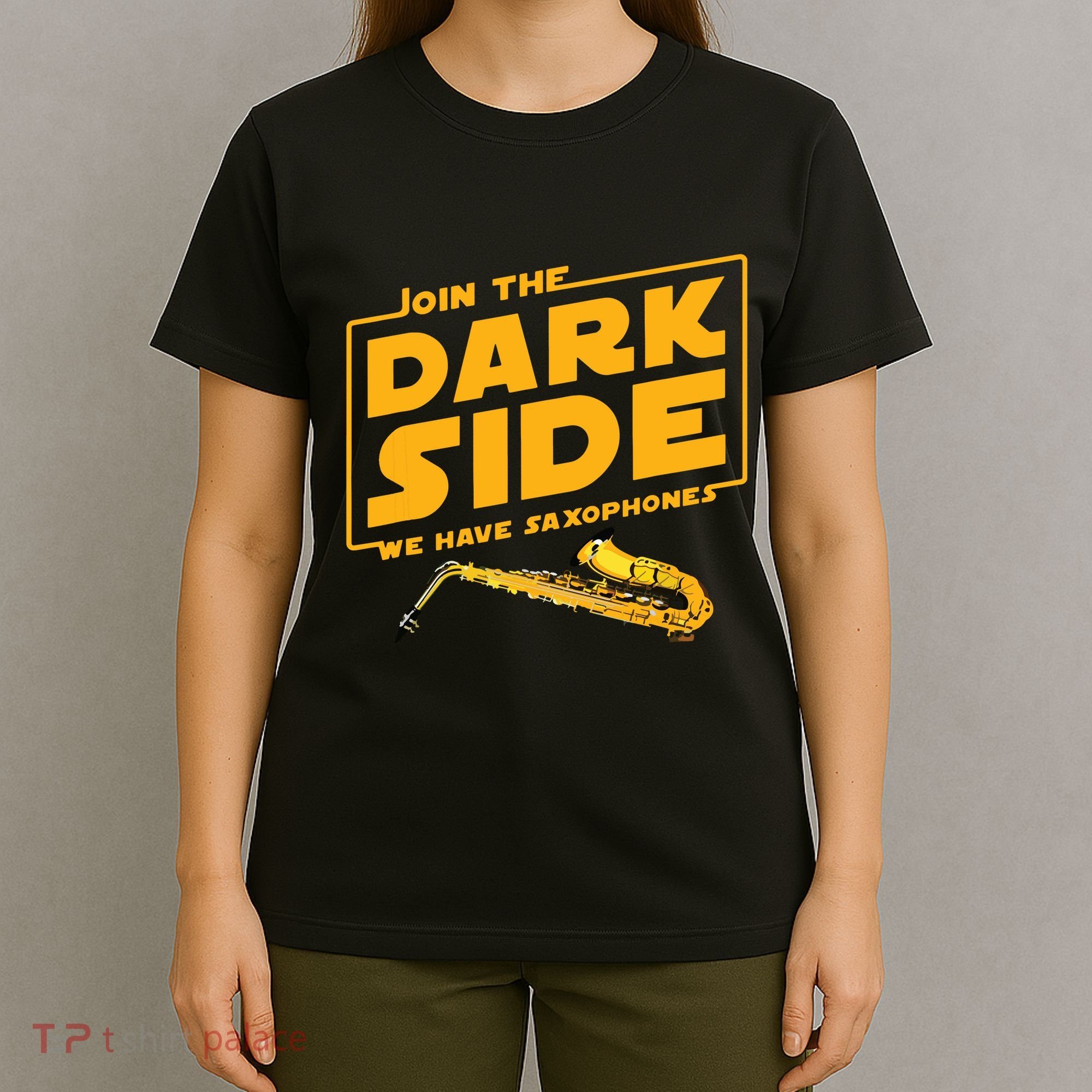 Join The Dark Side Saxophone Player T-Shirt