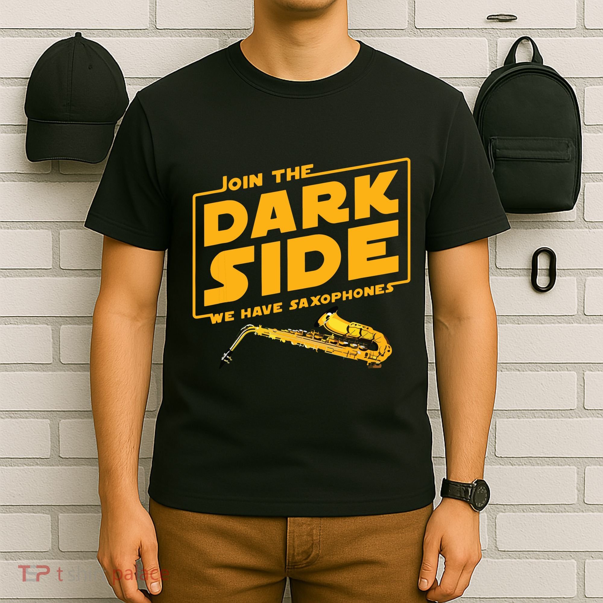 Join The Dark Side Saxophone Player T-Shirt