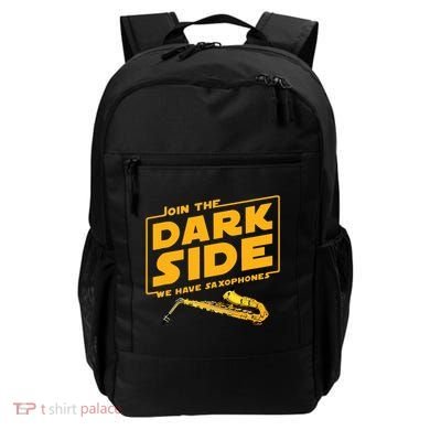 Join The Dark Side Saxophone Player Backpack