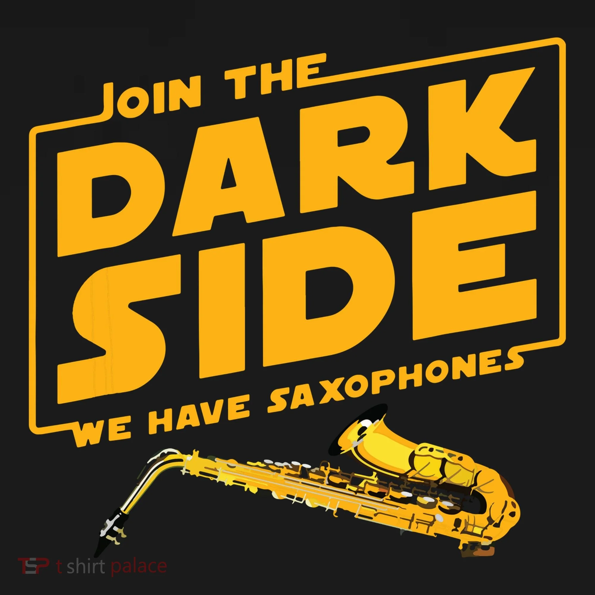 Join The Dark Side Saxophone Player Bucket Hat