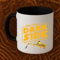 Join The Dark Side Saxophone Player Coffee Mug thumb 2