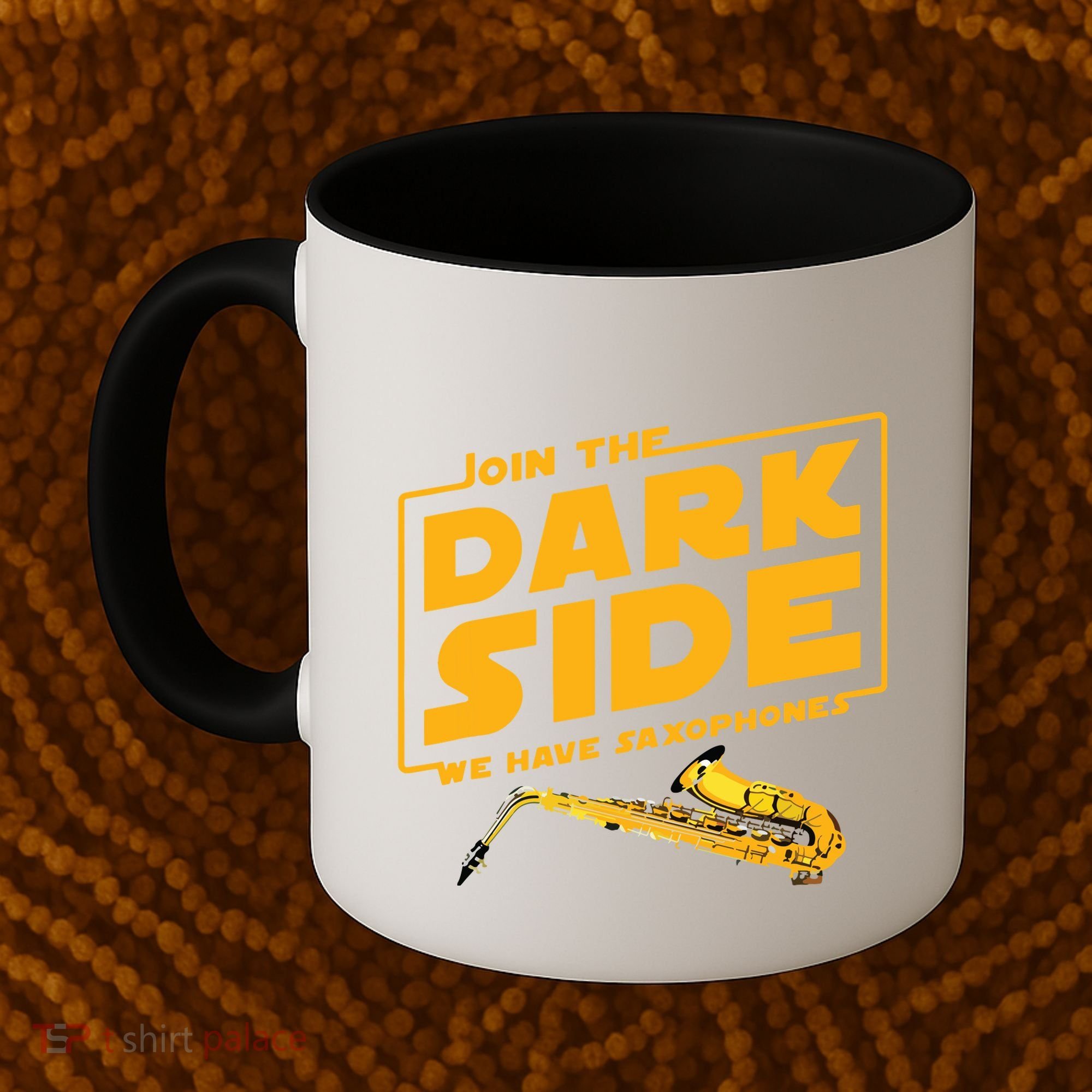 Join The Dark Side Saxophone Player Coffee Mug