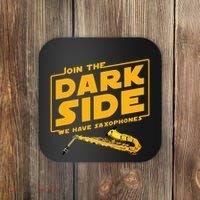 Join The Dark Side Saxophone Player Coaster thumb 0