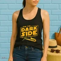 Join The Dark Side Saxophone Player Women's Tank Top thumb 2