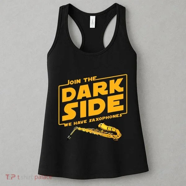 Join The Dark Side Saxophone Player Women's Tank Top