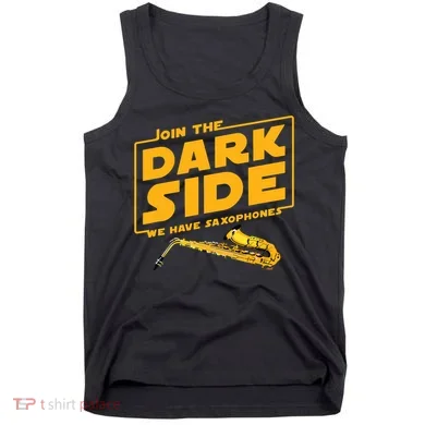 Join The Dark Side Saxophone Player Tank Top
