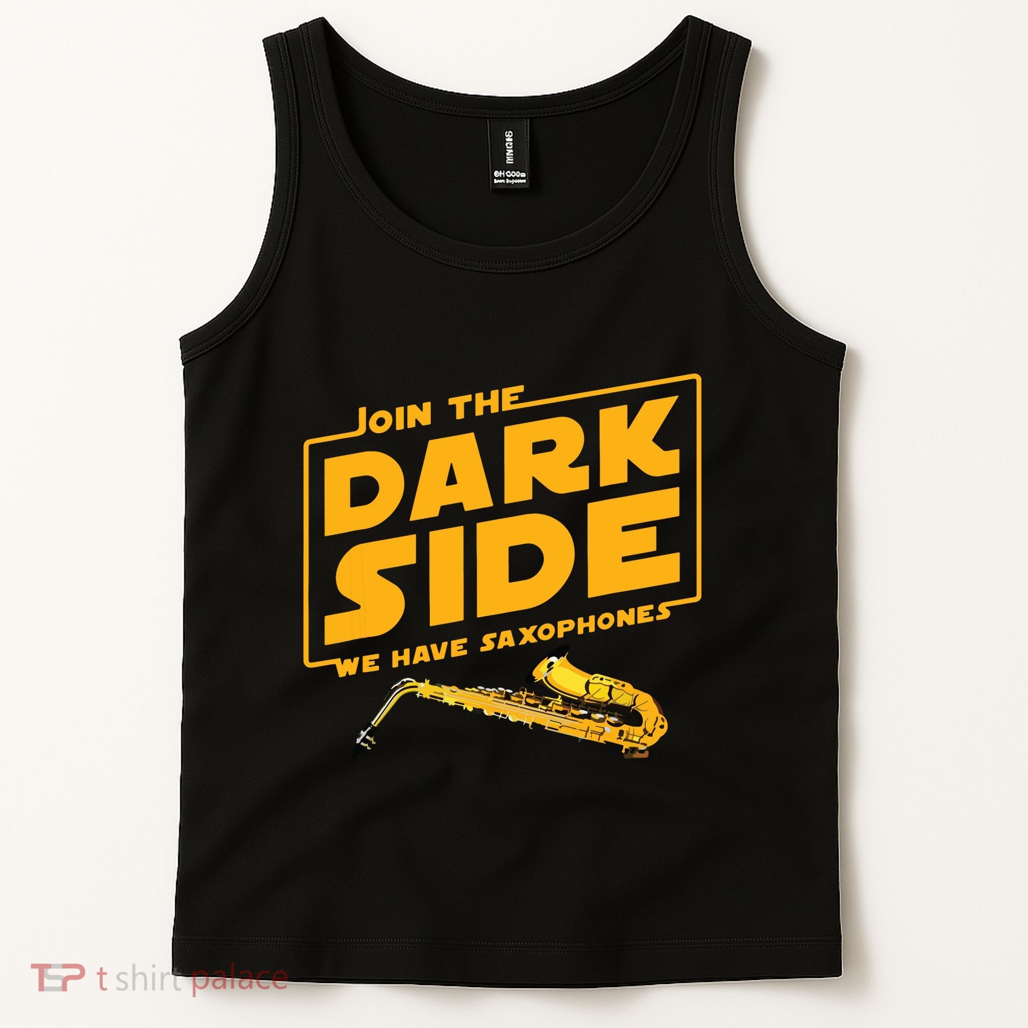 Join The Dark Side Saxophone Player Tank Top