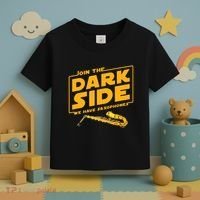 Join The Dark Side Saxophone Player Toddler T-Shirt thumb 3
