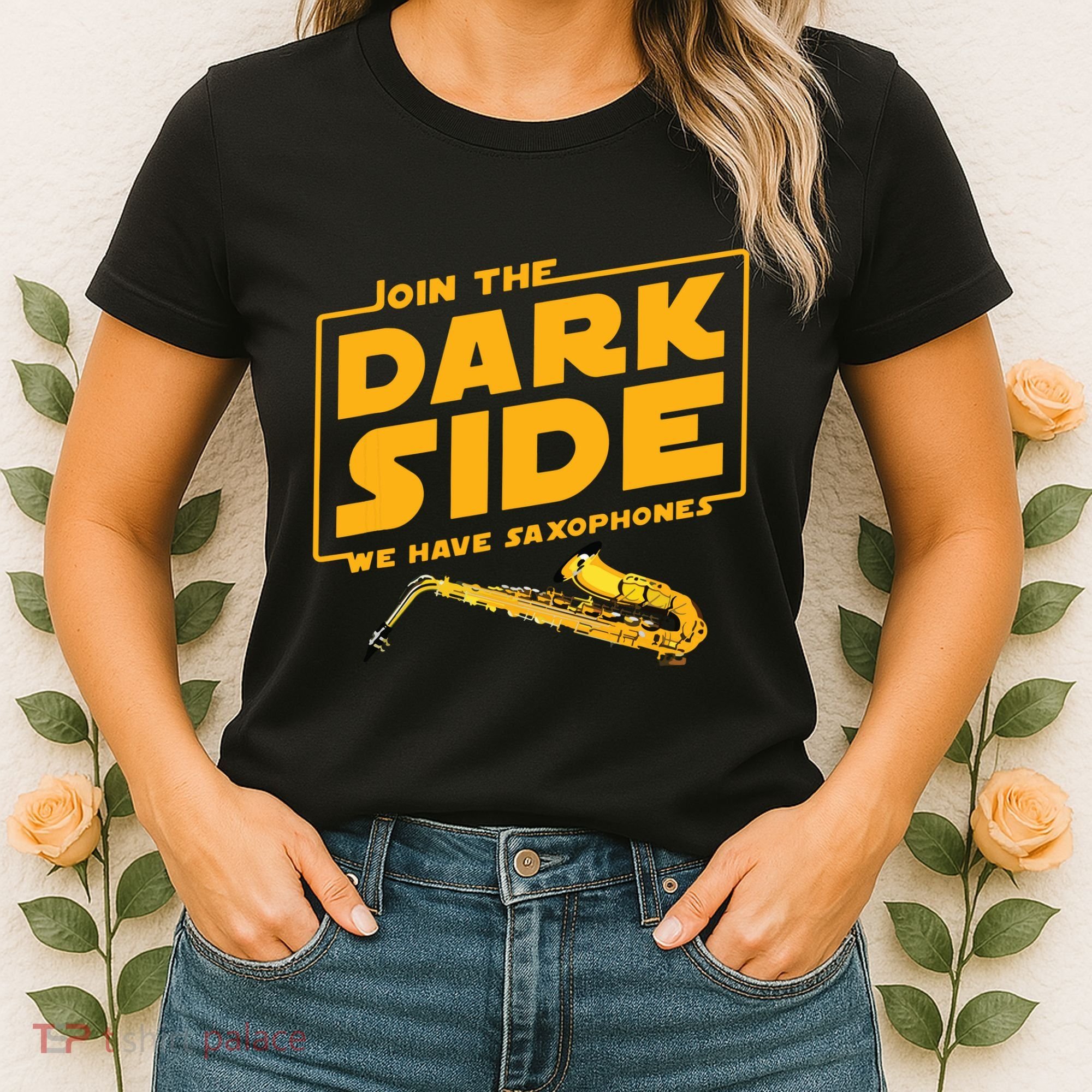 Join The Dark Side Saxophone Player Women's T-Shirt