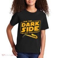 Join The Dark Side Saxophone Player Kids T-Shirt thumb 2