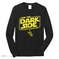 Join The Dark Side We Have Saxophones Saxophonist Jazz Long Sleeve Shirt thumb 0