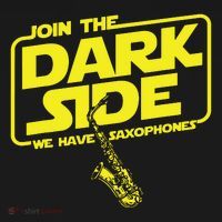 Join The Dark Side We Have Saxophones Saxophonist Jazz Long Sleeve Shirt thumb 2