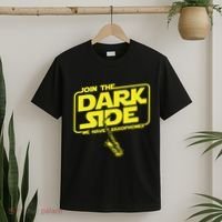 Join The Dark Side We Have Saxophones Saxophonist Jazz T-Shirt thumb 2