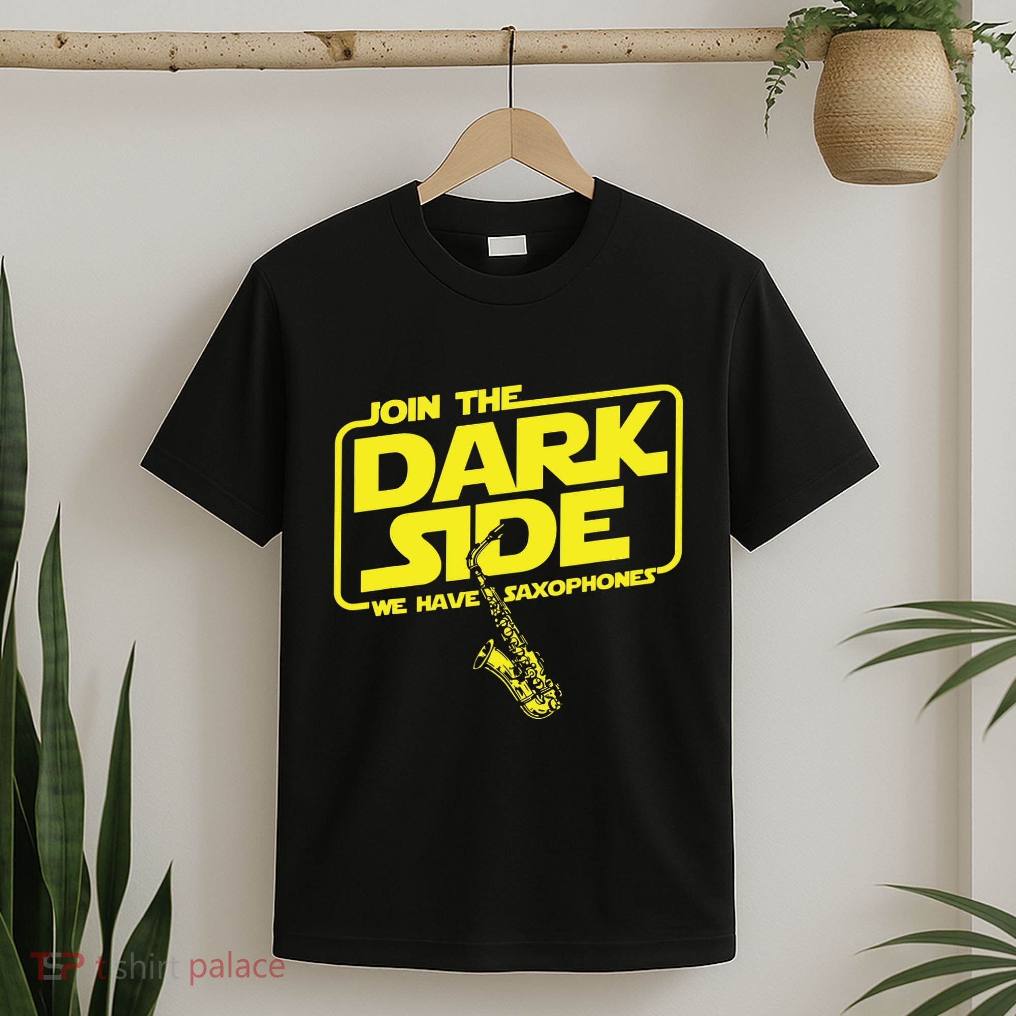 Join The Dark Side We Have Saxophones Saxophonist Jazz T-Shirt
