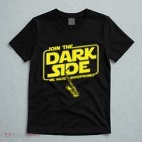 Join The Dark Side We Have Saxophones Saxophonist Jazz T-Shirt thumb 5
