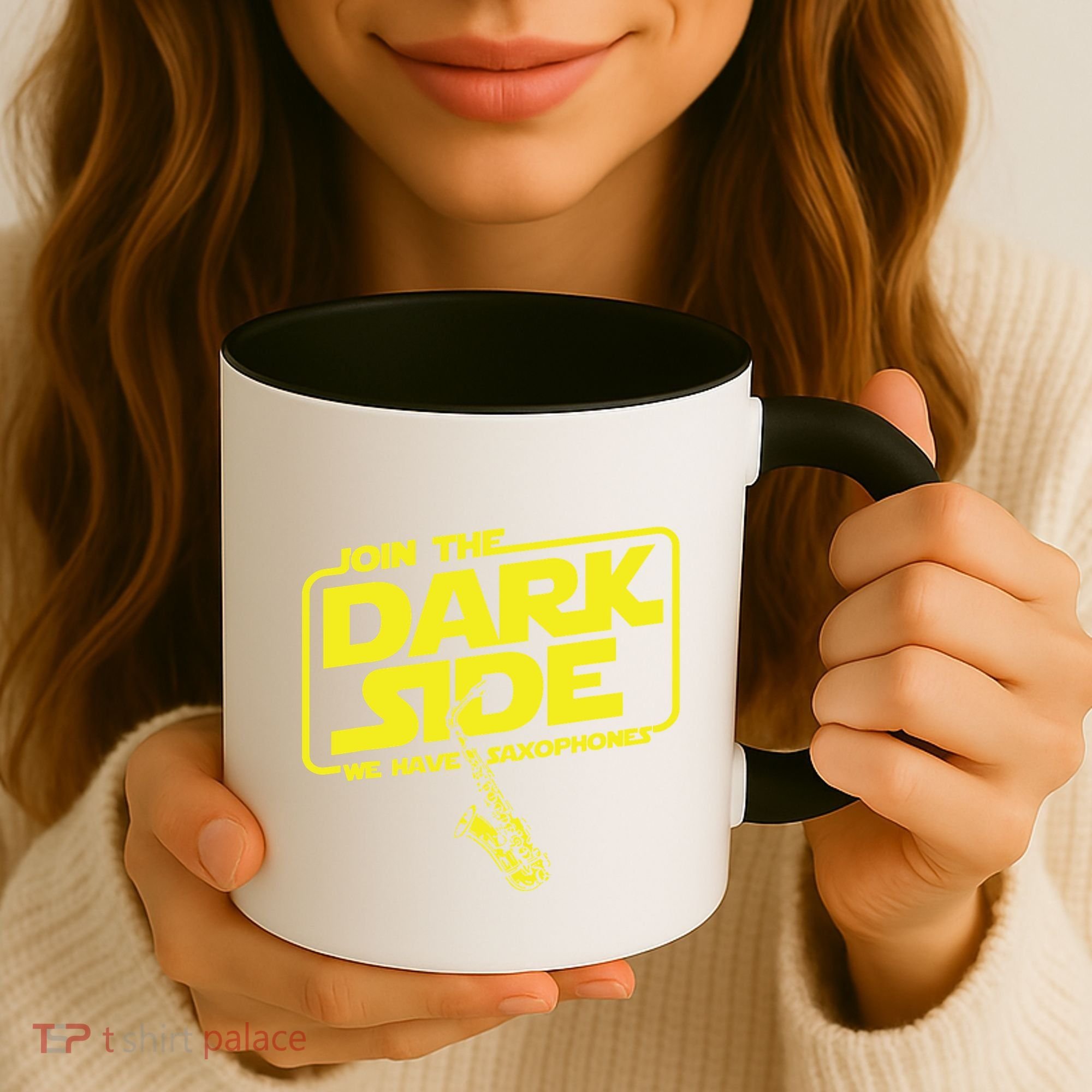 Join The Dark Side We Have Saxophones Saxophonist Jazz Coffee Mug