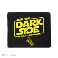 Join The Dark Side We Have Saxophones Saxophonist Jazz Mousepad thumb 0