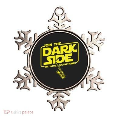 Join The Dark Side We Have Saxophones Saxophonist Jazz Ornament