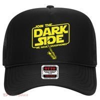 Join The Dark Side We Have Saxophones Saxophonist Jazz Hat thumb 0