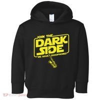 Join The Dark Side We Have Saxophones Saxophonist Jazz Toddler Hoodie thumb 0