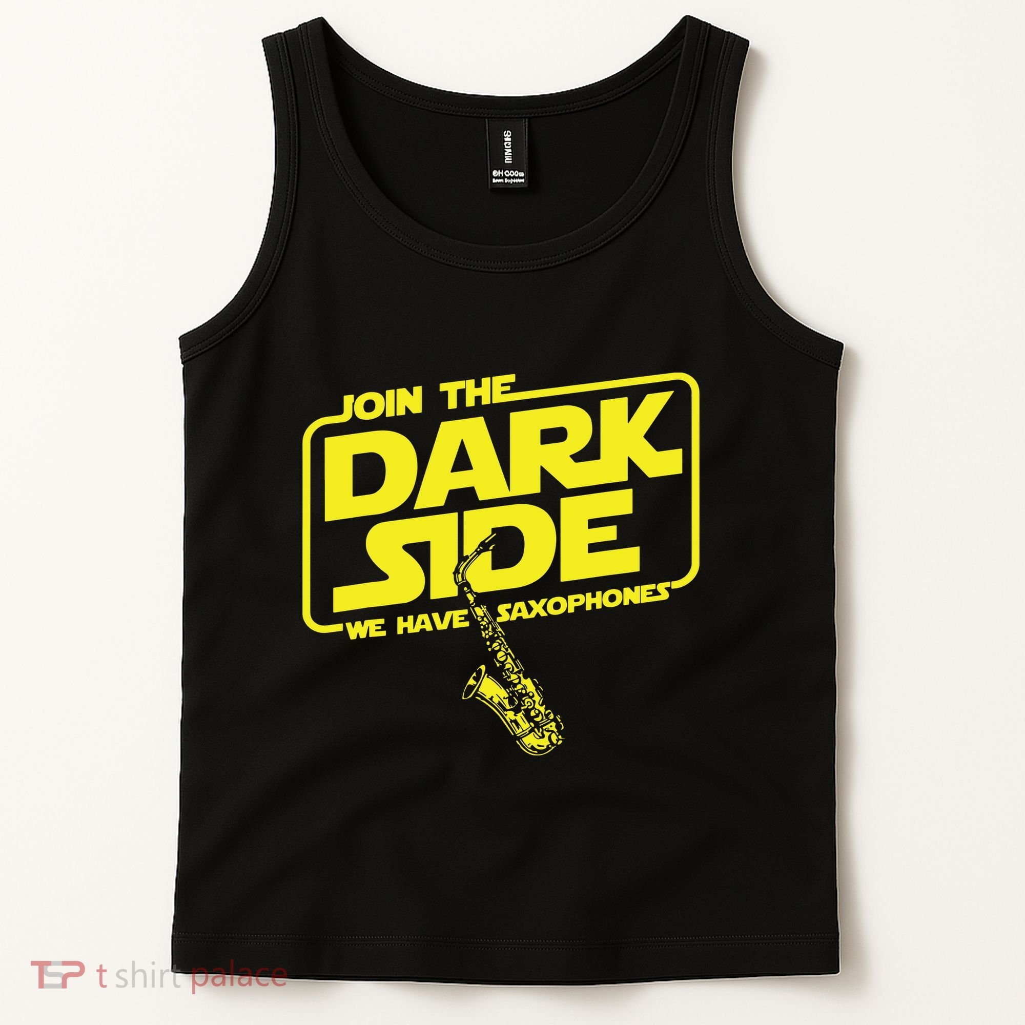 Join The Dark Side We Have Saxophones Saxophonist Jazz Tank Top