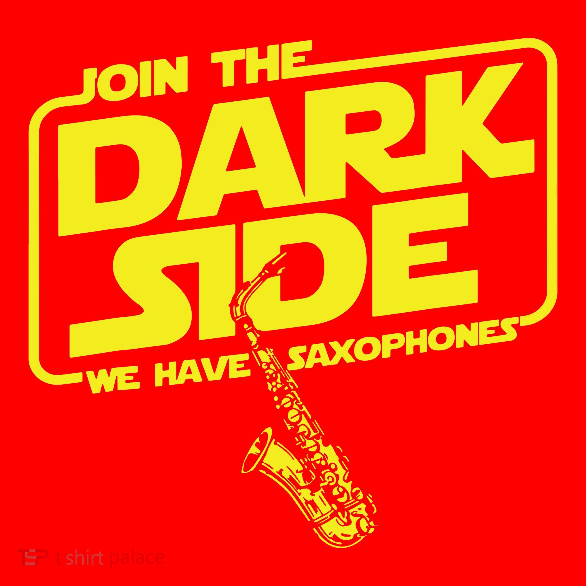 Join The Dark Side We Have Saxophones Saxophonist Jazz Santa Hat