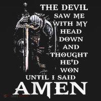 Jesus The Devil Saw Me With My Head Down (on back) Kids T-Shirt thumb 4